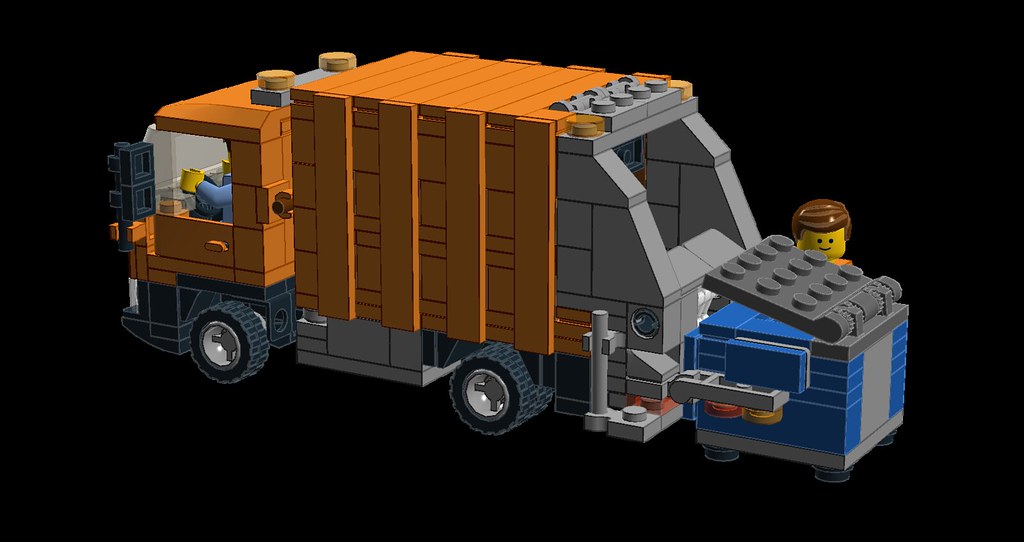 Leichter LKW (Light Truck) Müllabfuhr (Garbage Truck) 1