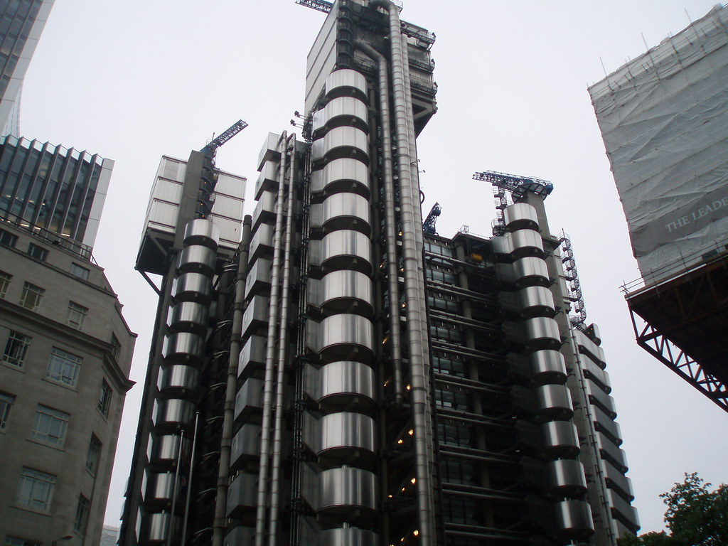 Horrific brutalist building in London financial district
