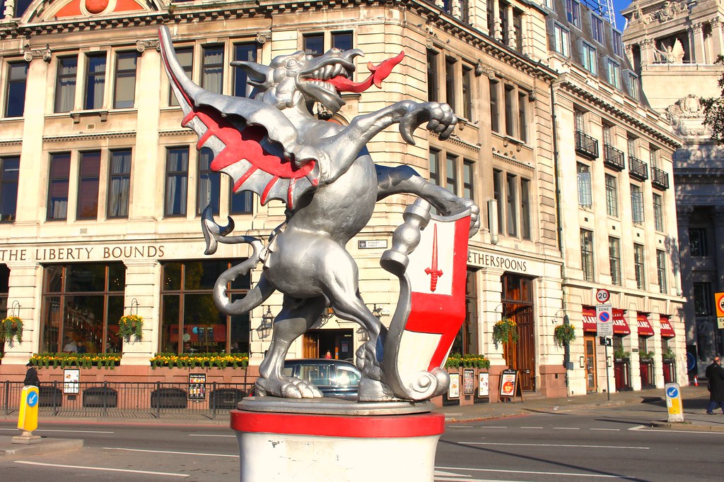The City of London dragon